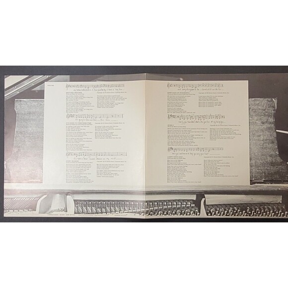 Carole King LP - Music - Ode SP-77013 VG/VG Rock W/Insert '71 Textured - Picture 4 of 7